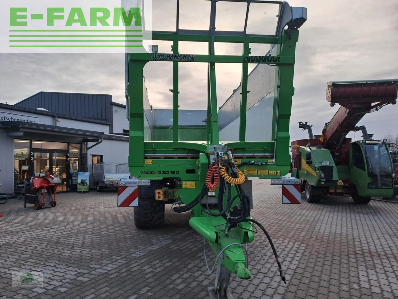 Joskin drakkar 7600/33d180 - Селскостопанско ремарке самосвал: снимка 2 Joskin drakkar 7600/33d180 - Селскостопанско ремарке самосвал: снимка 2