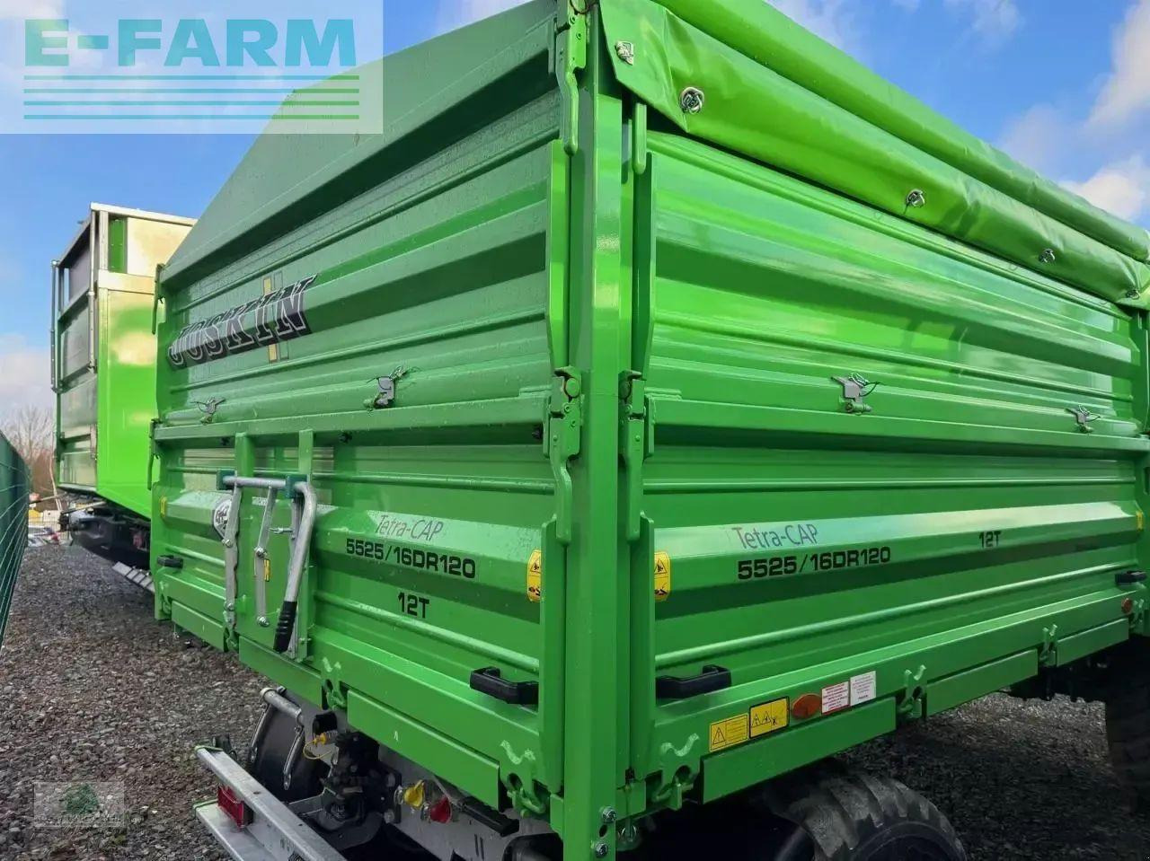 Joskin tetra-cap 5525/16dr120 - Селскостопанско ремарке самосвал: снимка 4 Joskin tetra-cap 5525/16dr120 - Селскостопанско ремарке самосвал: снимка 4