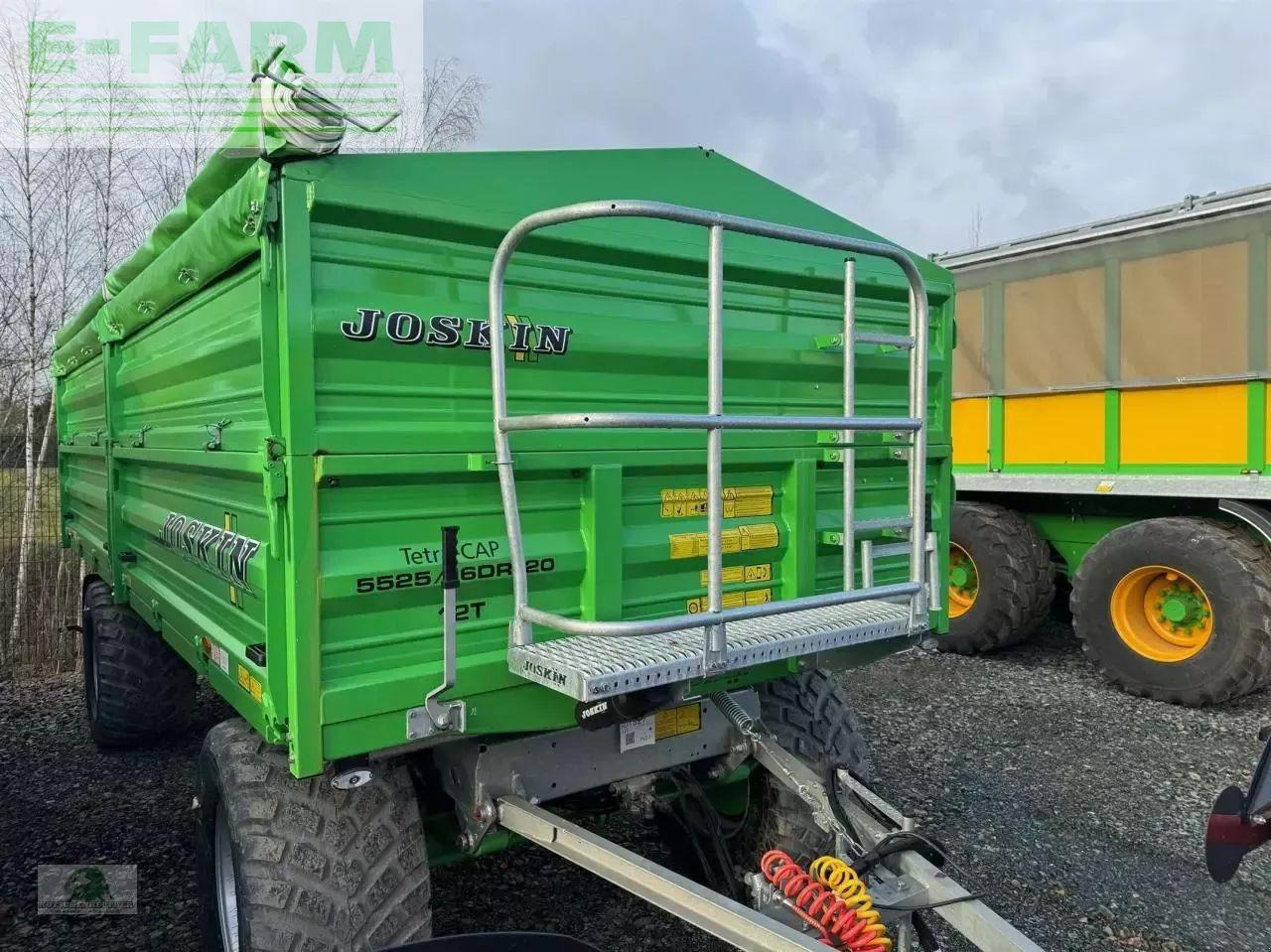 Joskin tetra-cap 5525/16dr120 - Селскостопанско ремарке самосвал: снимка 2 Joskin tetra-cap 5525/16dr120 - Селскостопанско ремарке самосвал: снимка 2