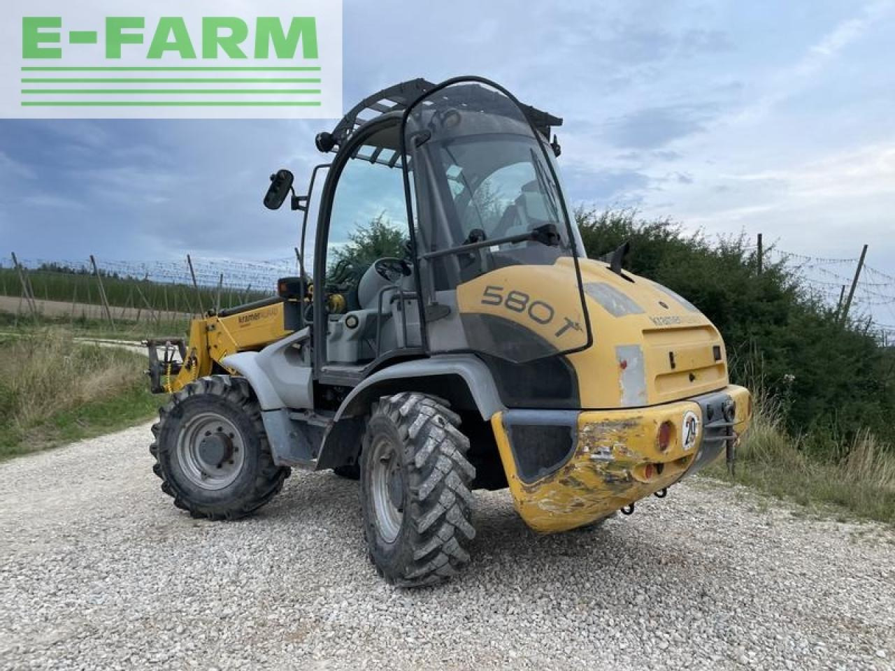 Kramer 580 t - Телескопичен товарач: снимка 4 Kramer 580 t - Телескопичен товарач: снимка 4