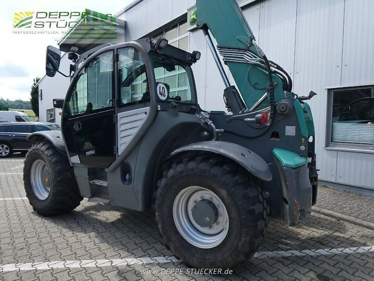 Телескопичен товарач Kramer kt 457: снимка 9