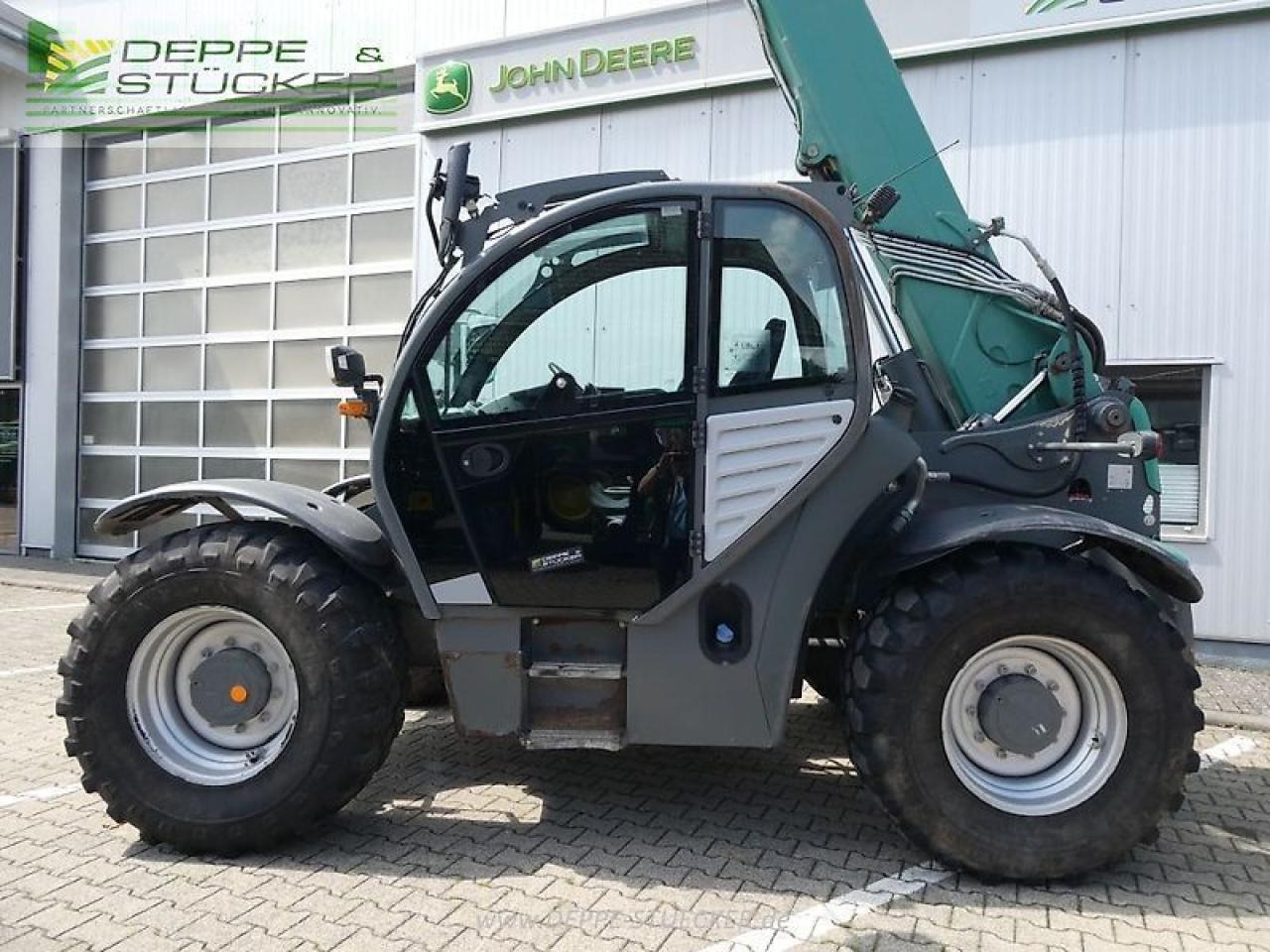 Телескопичен товарач Kramer kt 457: снимка 10