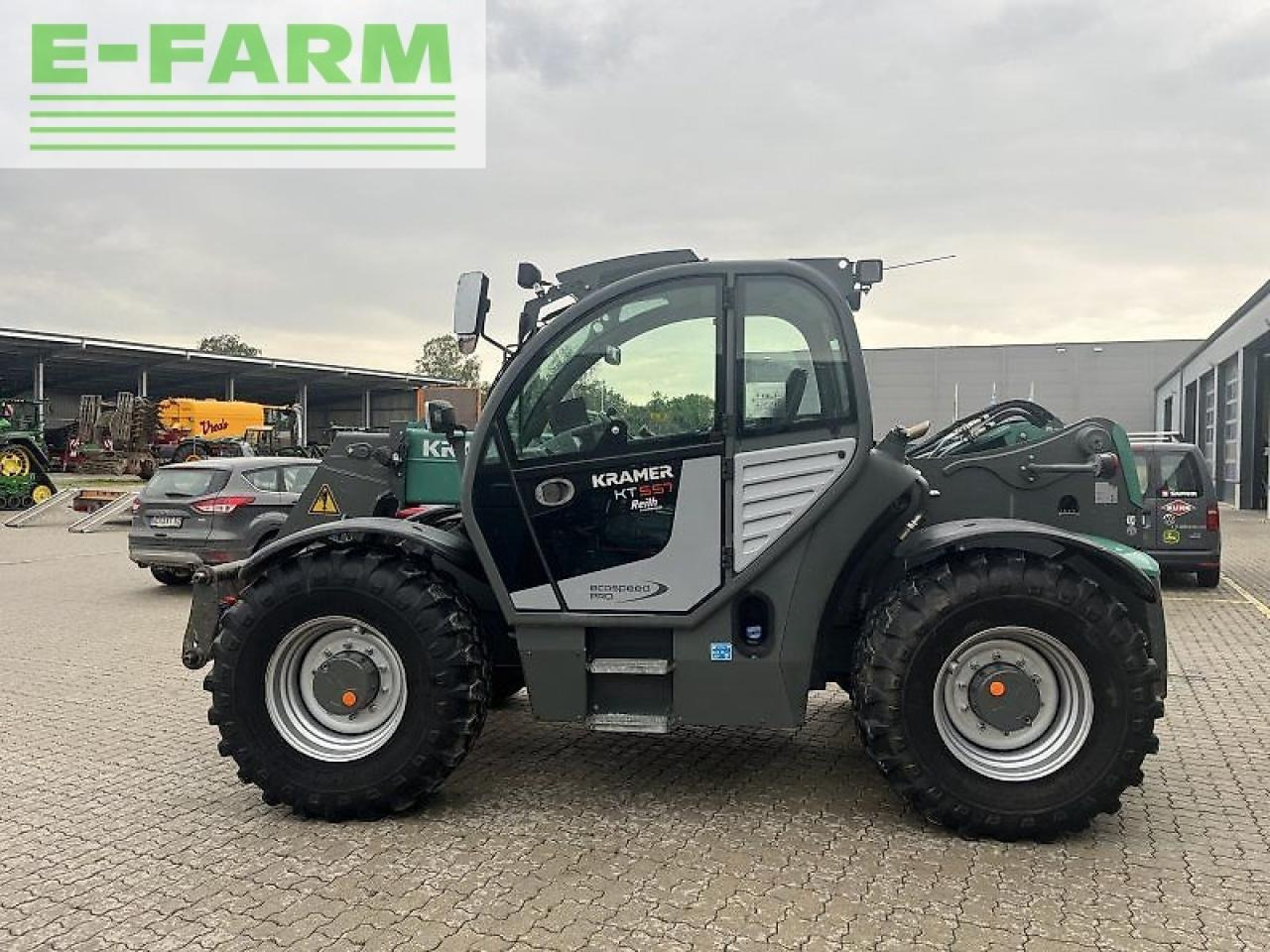 Kramer kt 557 - Телескопичен товарач: снимка 4 Kramer kt 557 - Телескопичен товарач: снимка 4
