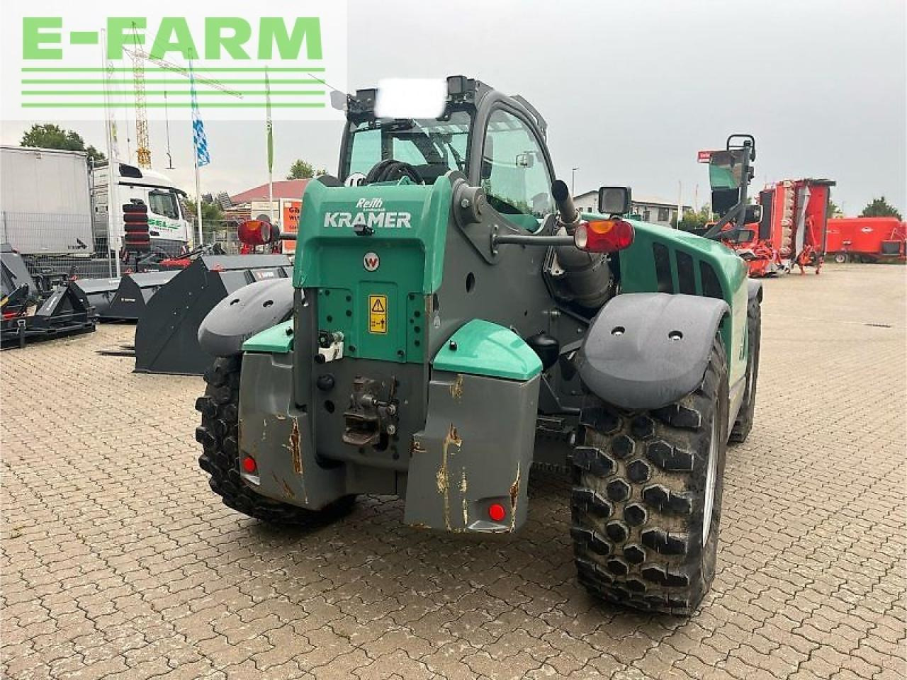 Kramer kt 557 - Телескопичен товарач: снимка 3 Kramer kt 557 - Телескопичен товарач: снимка 3