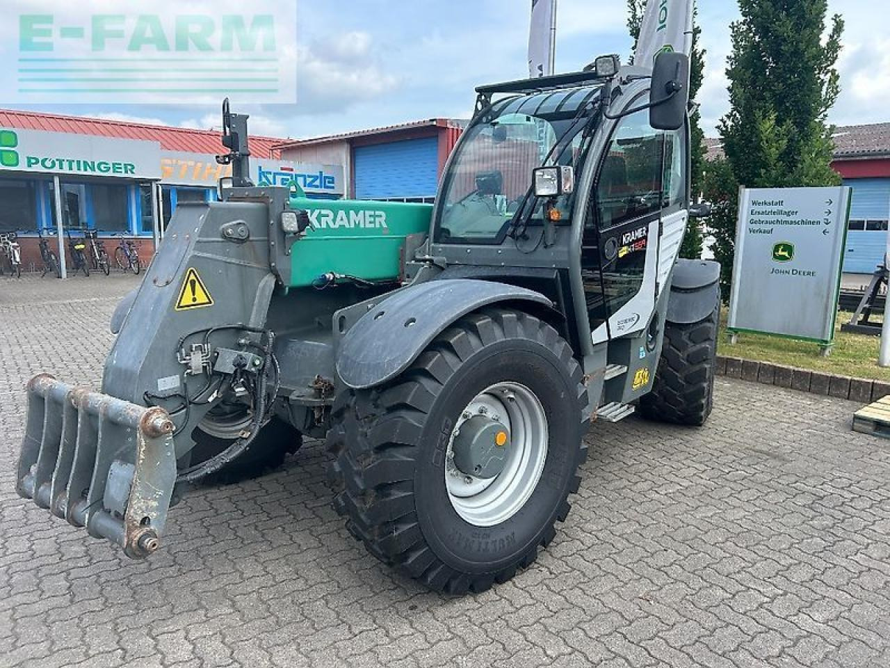 Kramer kt 559 - Телескопичен товарач: снимка 1 Kramer kt 559 - Телескопичен товарач: снимка 1