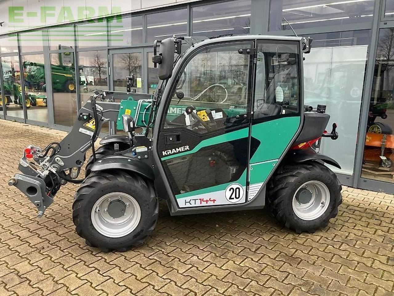Kramer kt144 - Телескопичен товарач: снимка 2 Kramer kt144 - Телескопичен товарач: снимка 2