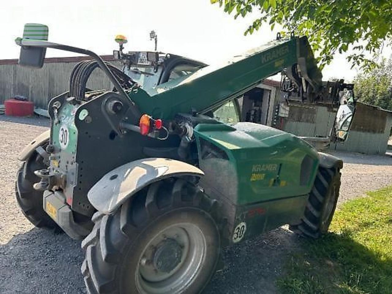 Kramer kt276 - Телескопичен товарач: снимка 3 Kramer kt276 - Телескопичен товарач: снимка 3