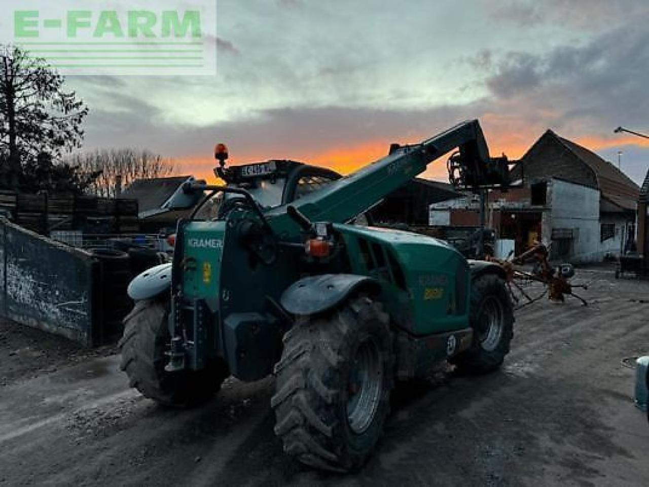 Kramer kt356 - Телескопичен товарач: снимка 4 Kramer kt356 - Телескопичен товарач: снимка 4