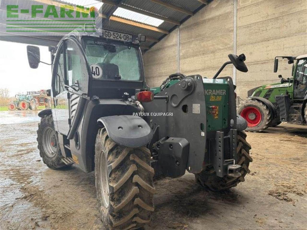 Kramer kt357 - Телескопичен товарач: снимка 2 Kramer kt357 - Телескопичен товарач: снимка 2