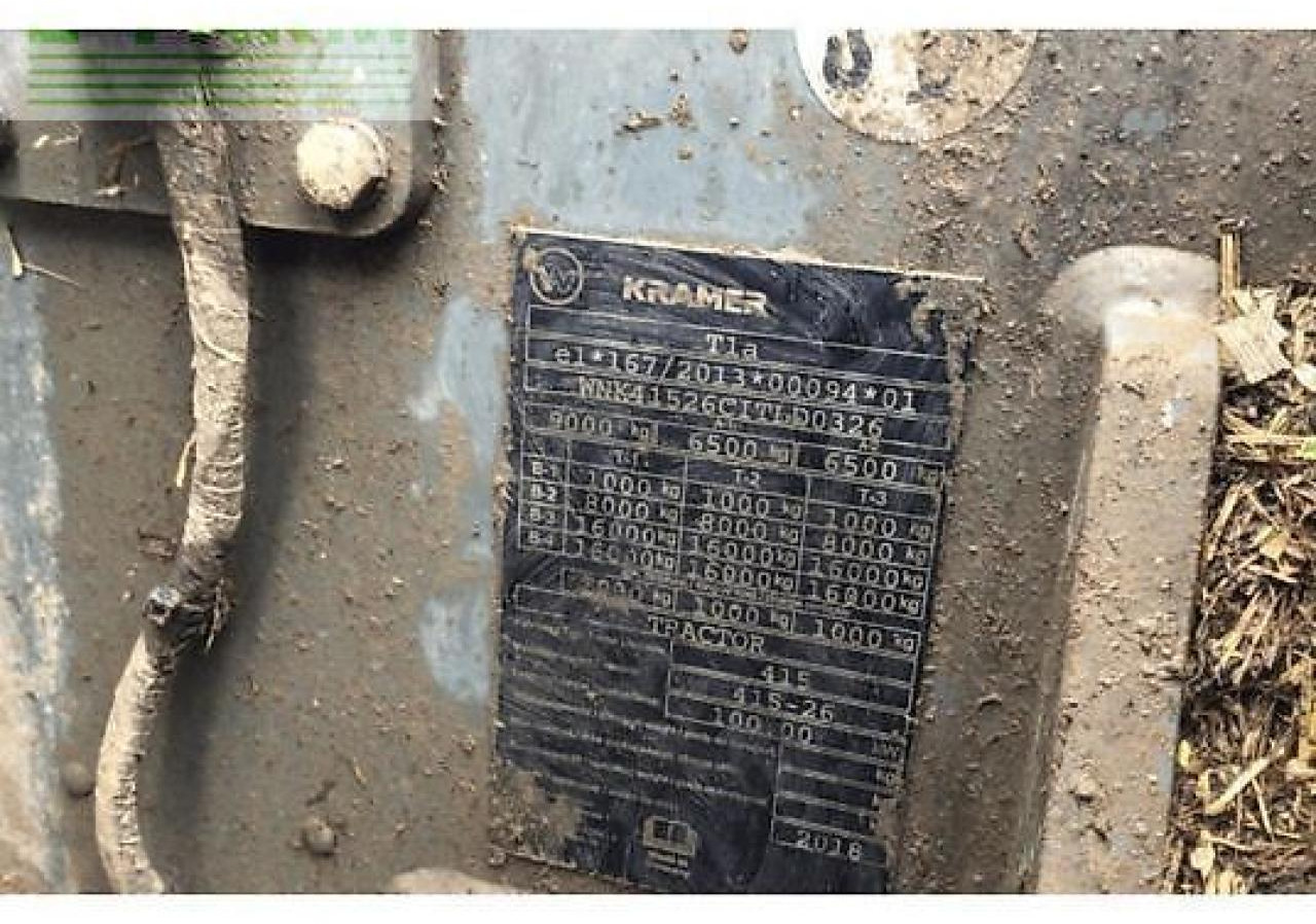 Kramer kt357 - Телескопичен товарач: снимка 4 Kramer kt357 - Телескопичен товарач: снимка 4