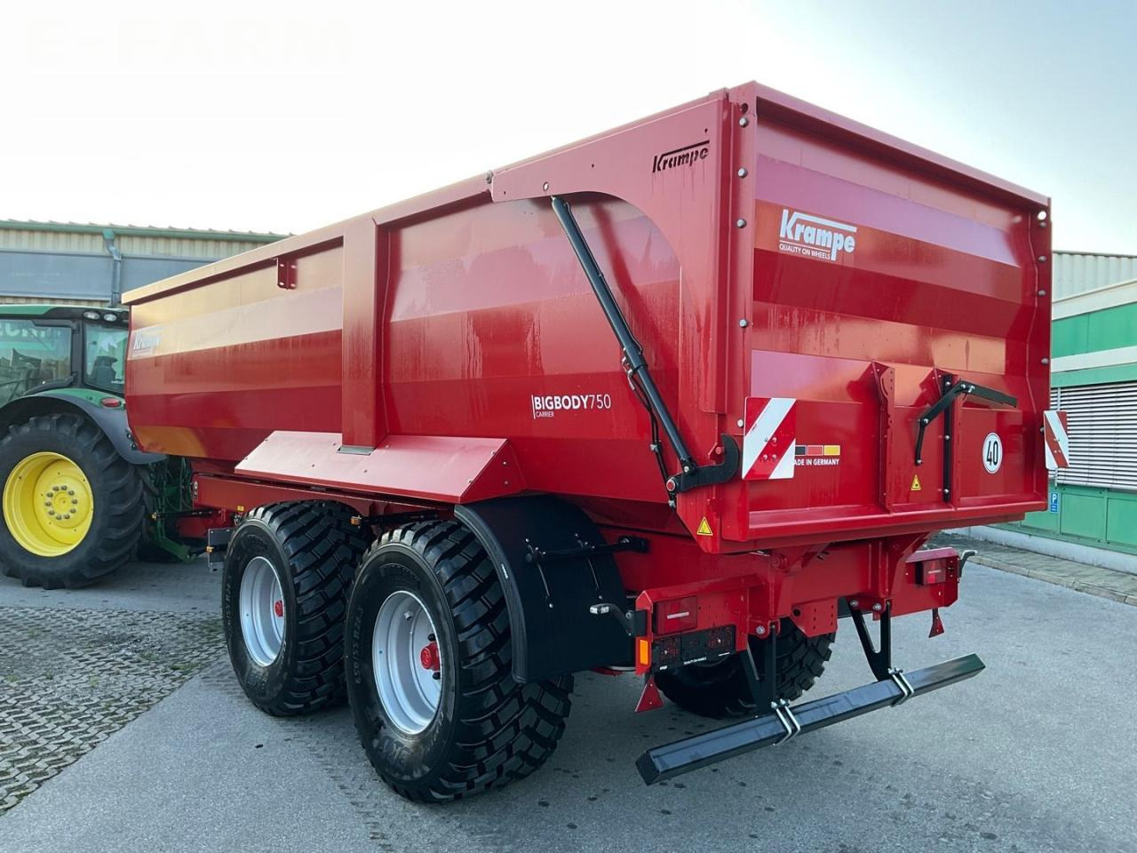 Krampe BigBody 750 - Селскостопанско ремарке самосвал: снимка 5 Krampe BigBody 750 - Селскостопанско ремарке самосвал: снимка 5