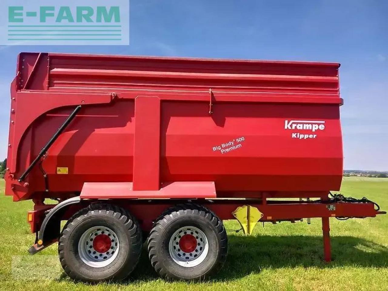 Krampe big body 500/muldenkipper/25 m³ - Селскостопанско ремарке самосвал: снимка 2 Krampe big body 500/muldenkipper/25 m³ - Селскостопанско ремарке самосвал: снимка 2