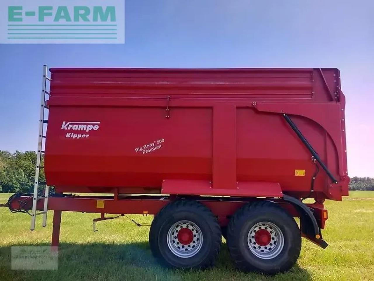 Krampe big body 500/muldenkipper/25 m³ - Селскостопанско ремарке самосвал: снимка 1 Krampe big body 500/muldenkipper/25 m³ - Селскостопанско ремарке самосвал: снимка 1