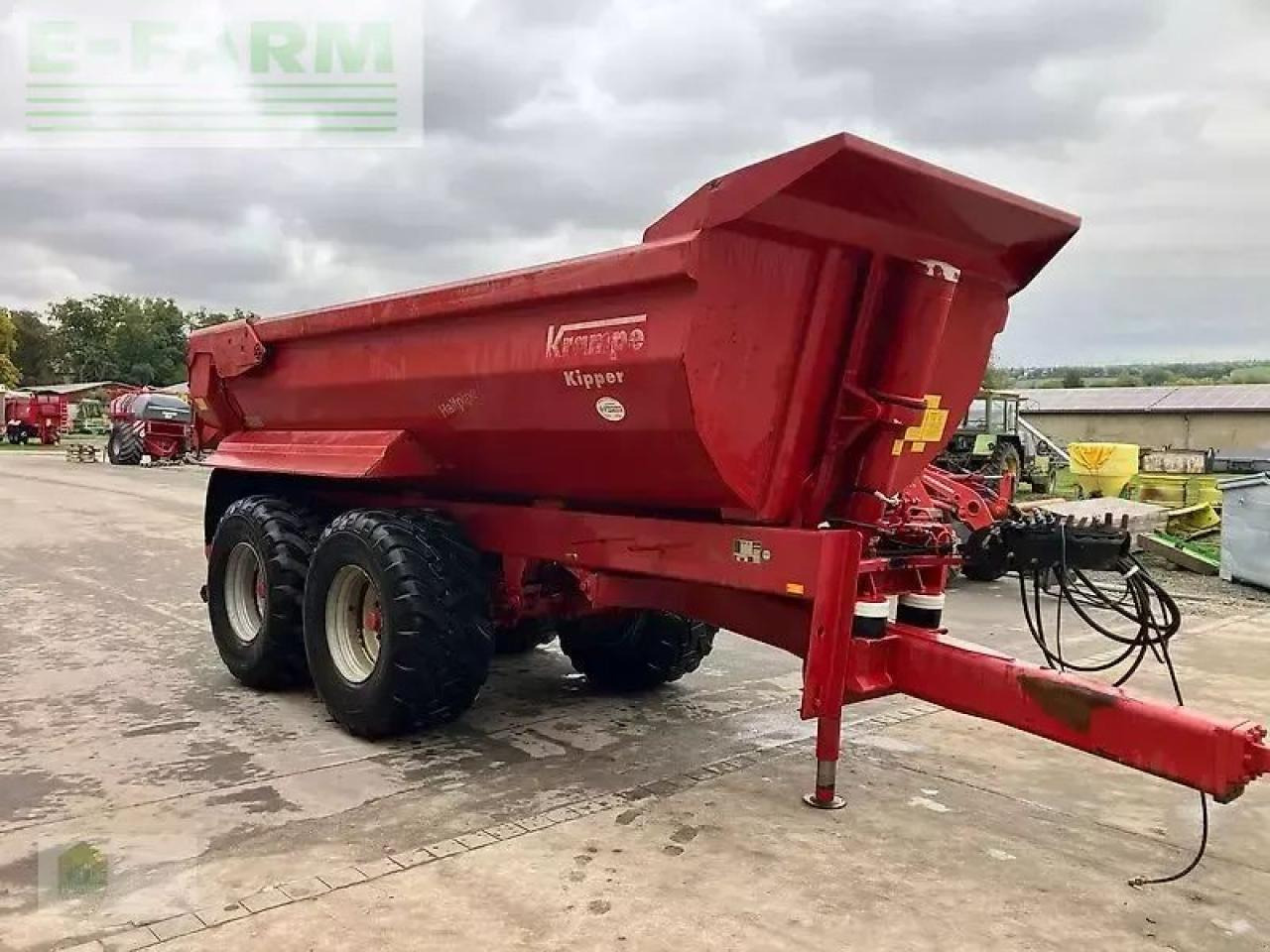 Krampe hp 20 - Селскостопанско ремарке самосвал: снимка 5 Krampe hp 20 - Селскостопанско ремарке самосвал: снимка 5