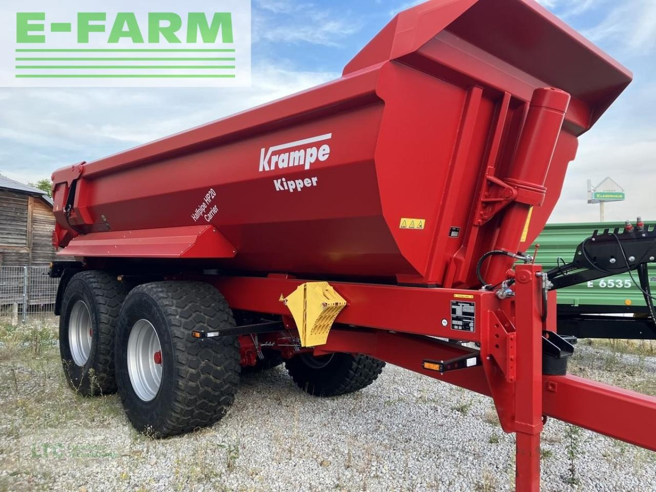 Krampe hp 20 - Селскостопанско ремарке самосвал: снимка 1 Krampe hp 20 - Селскостопанско ремарке самосвал: снимка 1