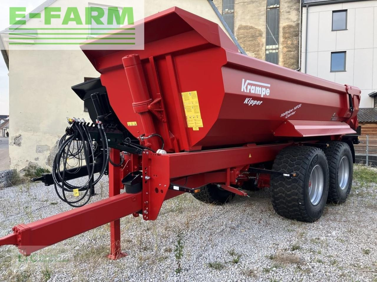 Krampe hp 20 - Селскостопанско ремарке самосвал: снимка 5 Krampe hp 20 - Селскостопанско ремарке самосвал: снимка 5