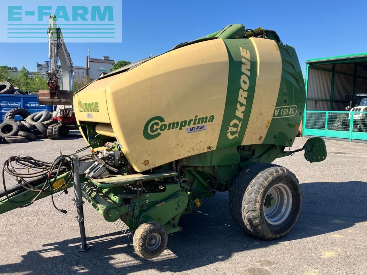 Krone V 150 XC - Сламопреса за квадратни бали: снимка 1 Krone V 150 XC - Сламопреса за квадратни бали: снимка 1