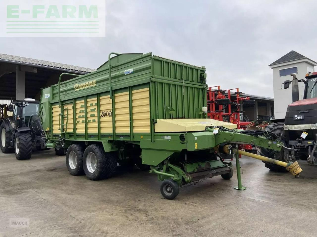 Krone ax 280 gd - Саморазтоварващо се ремарке: снимка 1 Krone ax 280 gd - Саморазтоварващо се ремарке: снимка 1