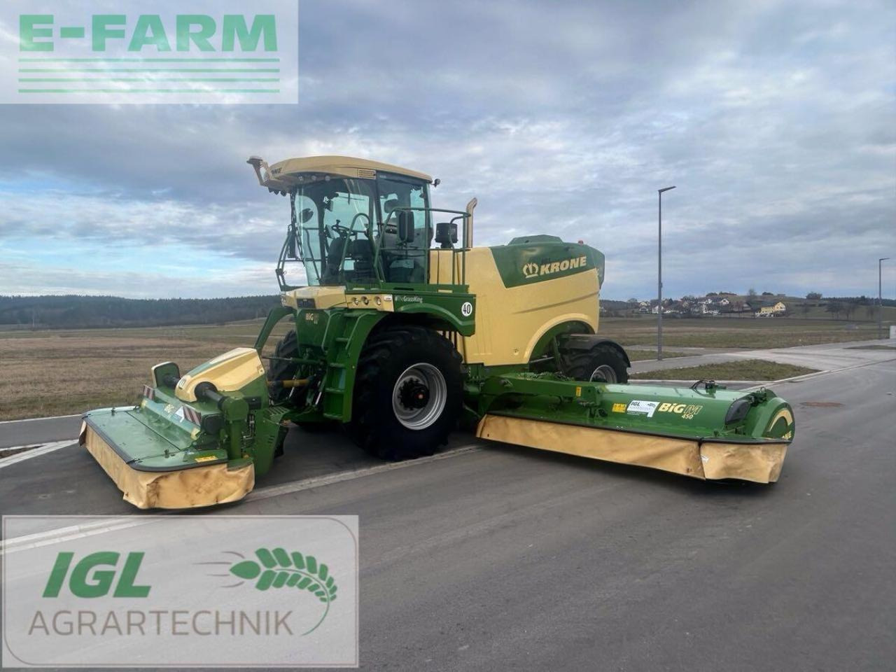 Krone big m 450 cv - Косачка: снимка 3 Krone big m 450 cv - Косачка: снимка 3