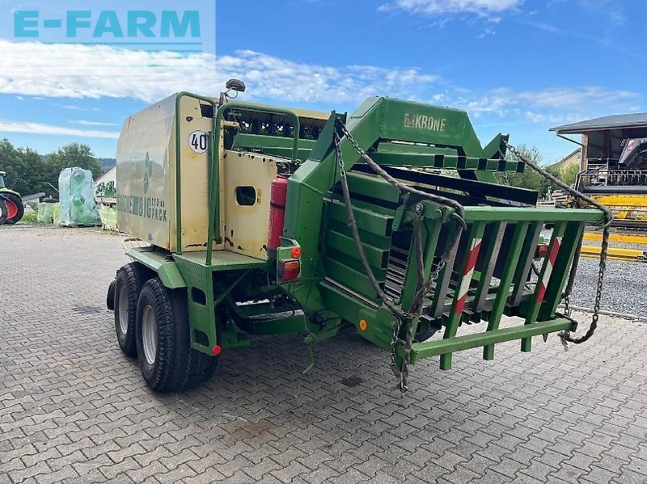 Krone big pack 120-80 - Сламопреса за квадратни бали: снимка 4 Krone big pack 120-80 - Сламопреса за квадратни бали: снимка 4