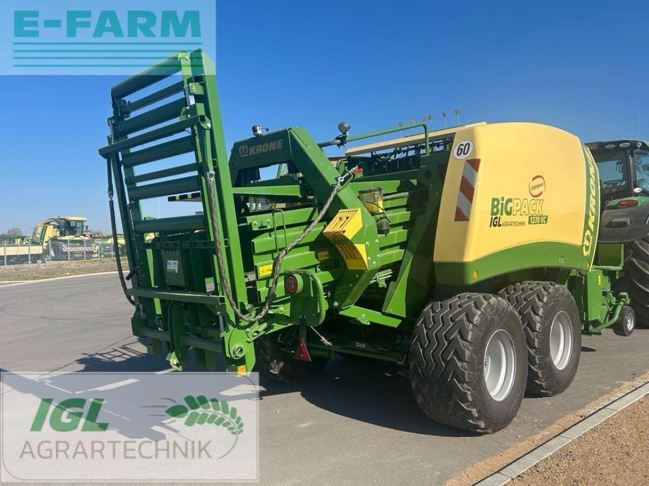 Krone big pack 1270 vc v-knoter - Сламопреса за квадратни бали: снимка 5 Krone big pack 1270 vc v-knoter - Сламопреса за квадратни бали: снимка 5