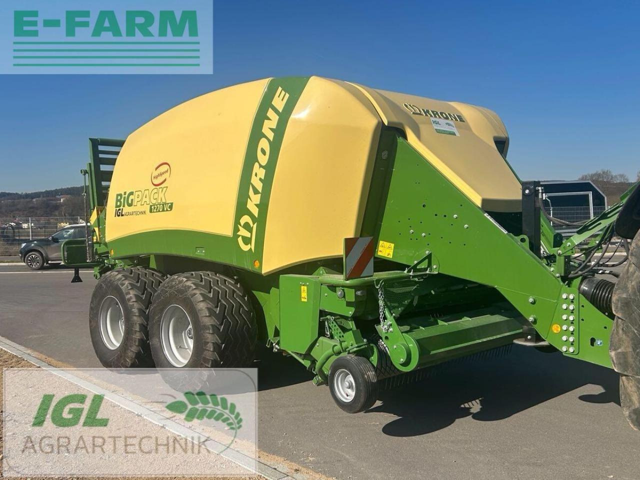 Krone big pack 1270 vc v-knoter - Сламопреса за квадратни бали: снимка 3 Krone big pack 1270 vc v-knoter - Сламопреса за квадратни бали: снимка 3