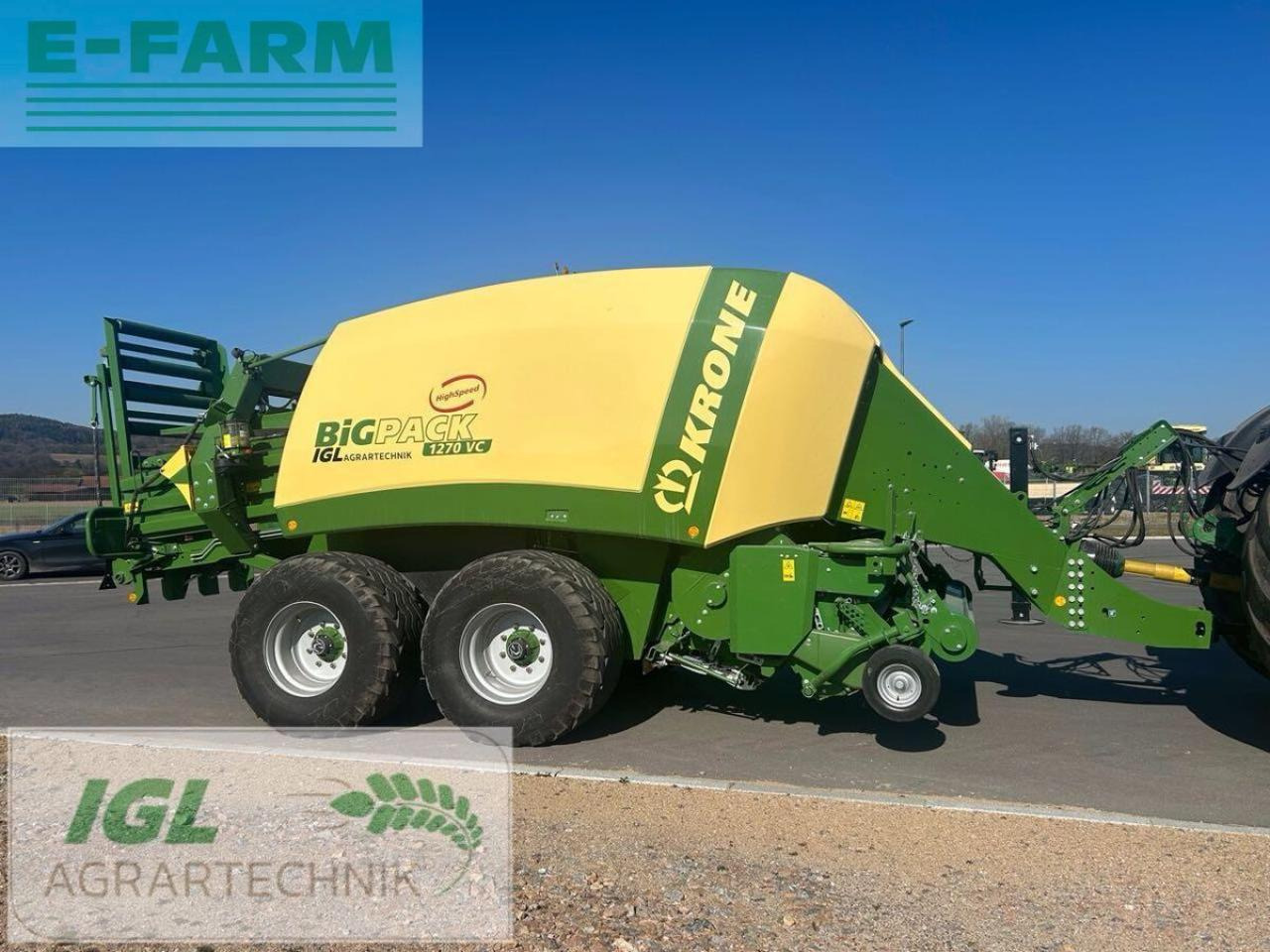 Krone big pack 1270 vc v-knoter - Сламопреса за квадратни бали: снимка 2 Krone big pack 1270 vc v-knoter - Сламопреса за квадратни бали: снимка 2