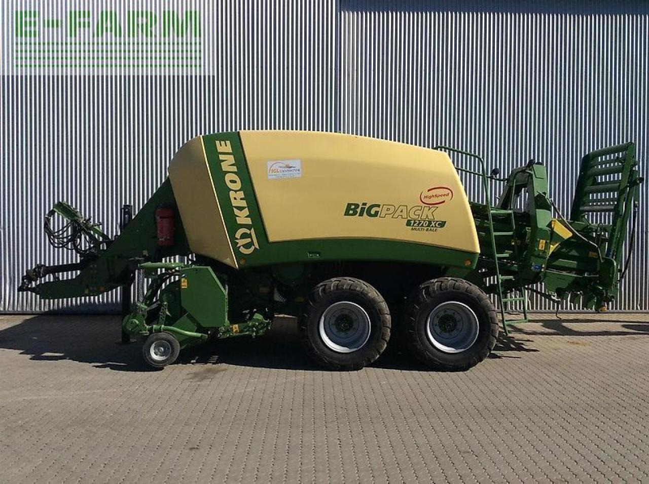Krone big pack 1270 xc - Сламопреса за квадратни бали: снимка 2 Krone big pack 1270 xc - Сламопреса за квадратни бали: снимка 2