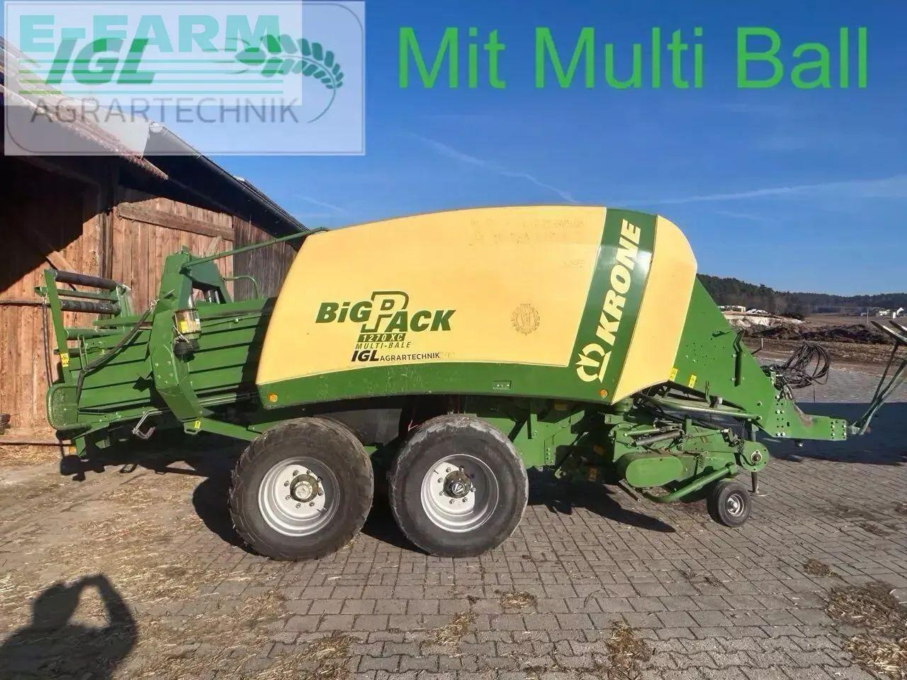 Krone big pack 1270 xc multi bale - Сламопреса за квадратни бали: снимка 1 Krone big pack 1270 xc multi bale - Сламопреса за квадратни бали: снимка 1