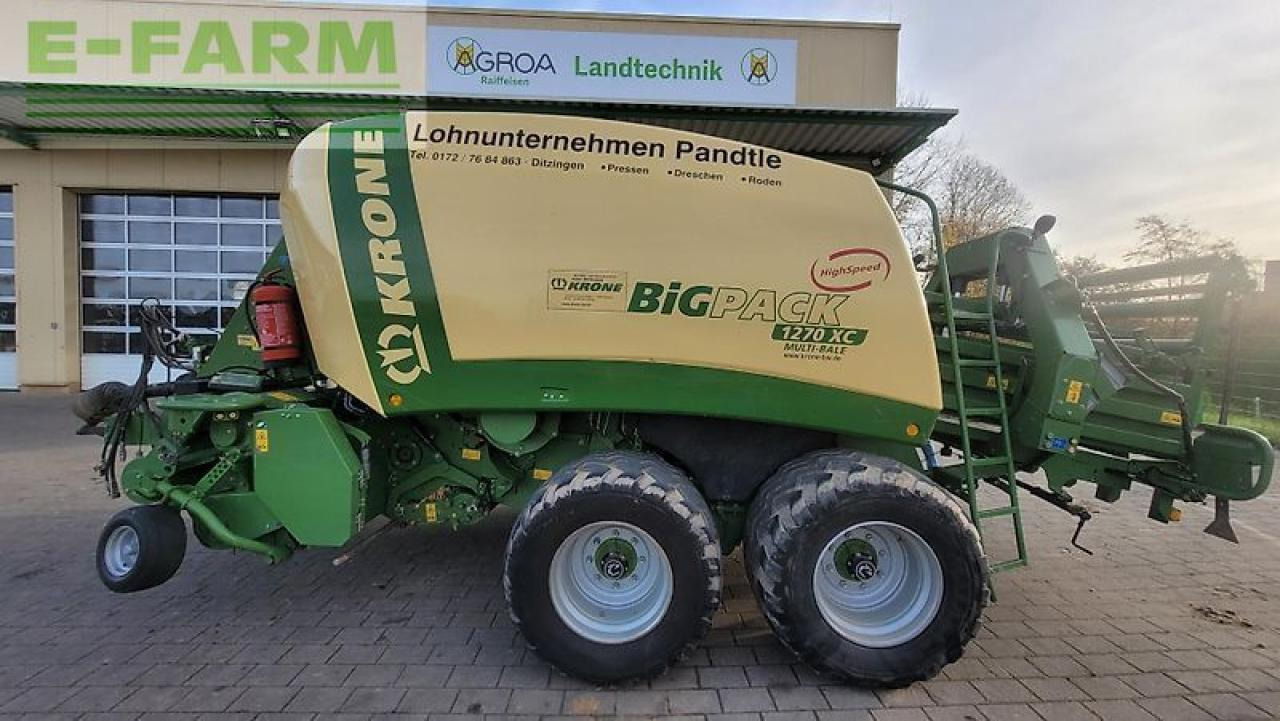 Krone big pack 1270 xc multi-bale - Сламопреса за квадратни бали: снимка 1 Krone big pack 1270 xc multi-bale - Сламопреса за квадратни бали: снимка 1