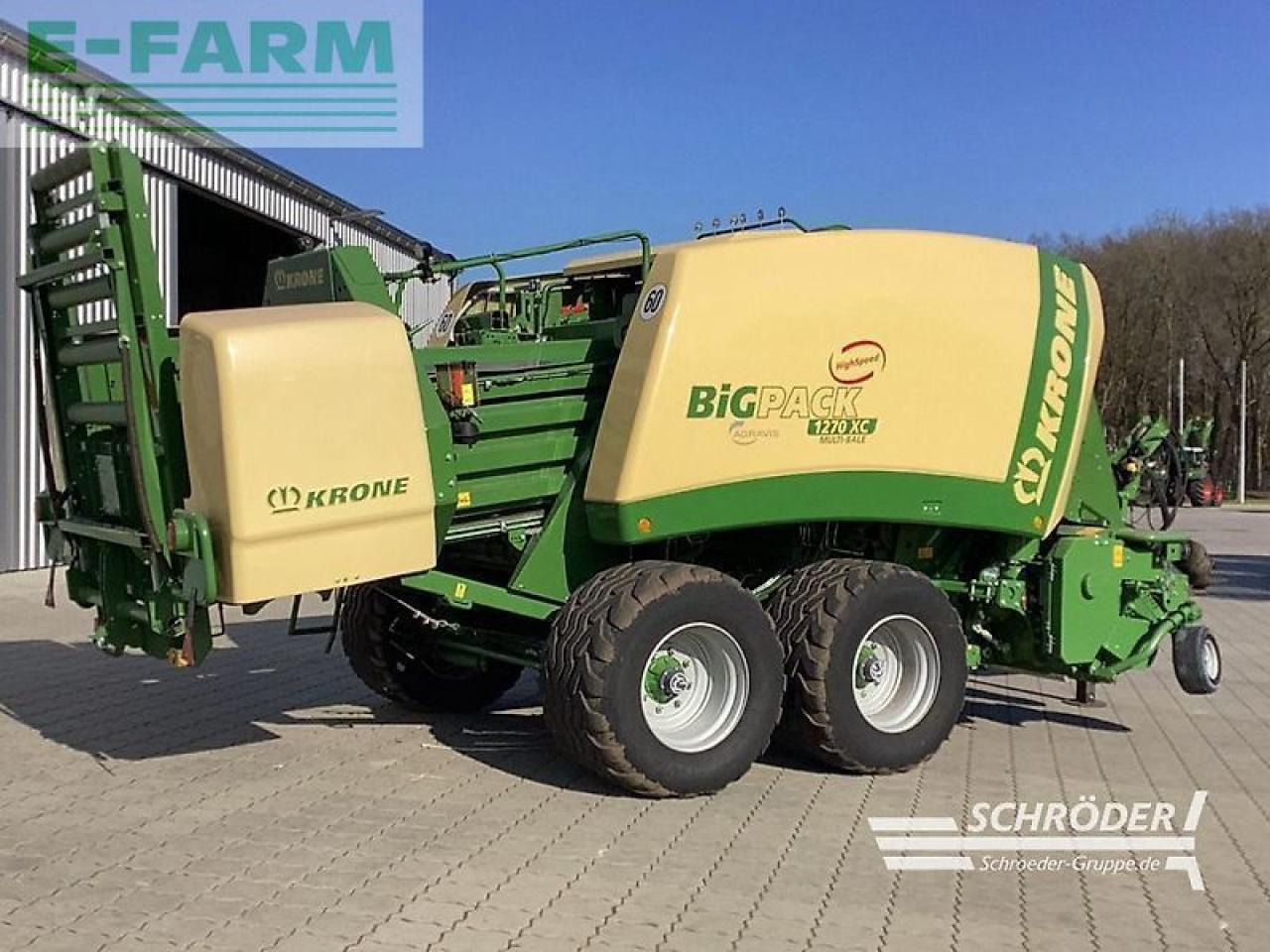 Krone big pack 1270 xc multi bale - Сламопреса за квадратни бали: снимка 3 Krone big pack 1270 xc multi bale - Сламопреса за квадратни бали: снимка 3