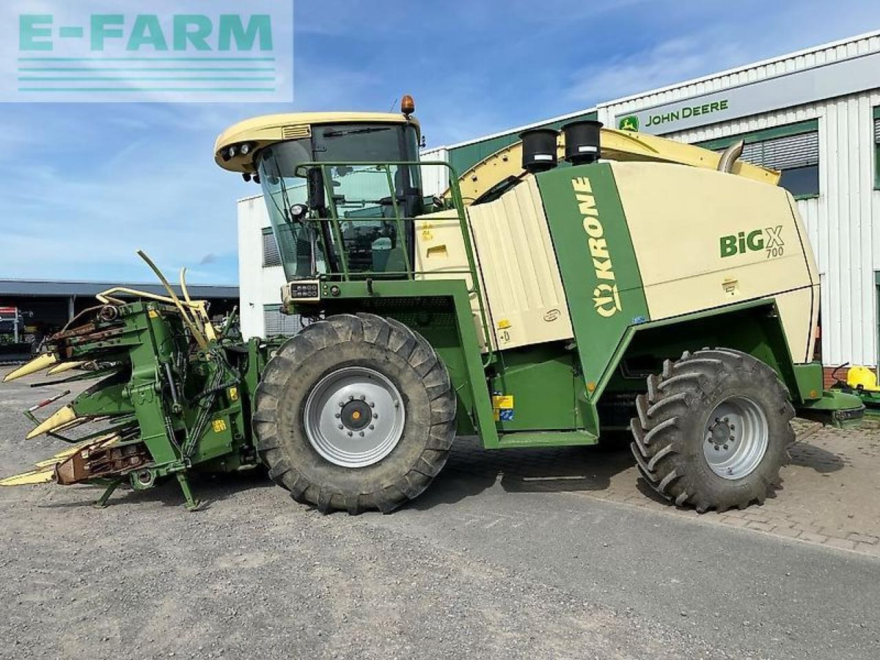 Krone big x700 - Силажокомбайн: снимка 3 Krone big x700 - Силажокомбайн: снимка 3