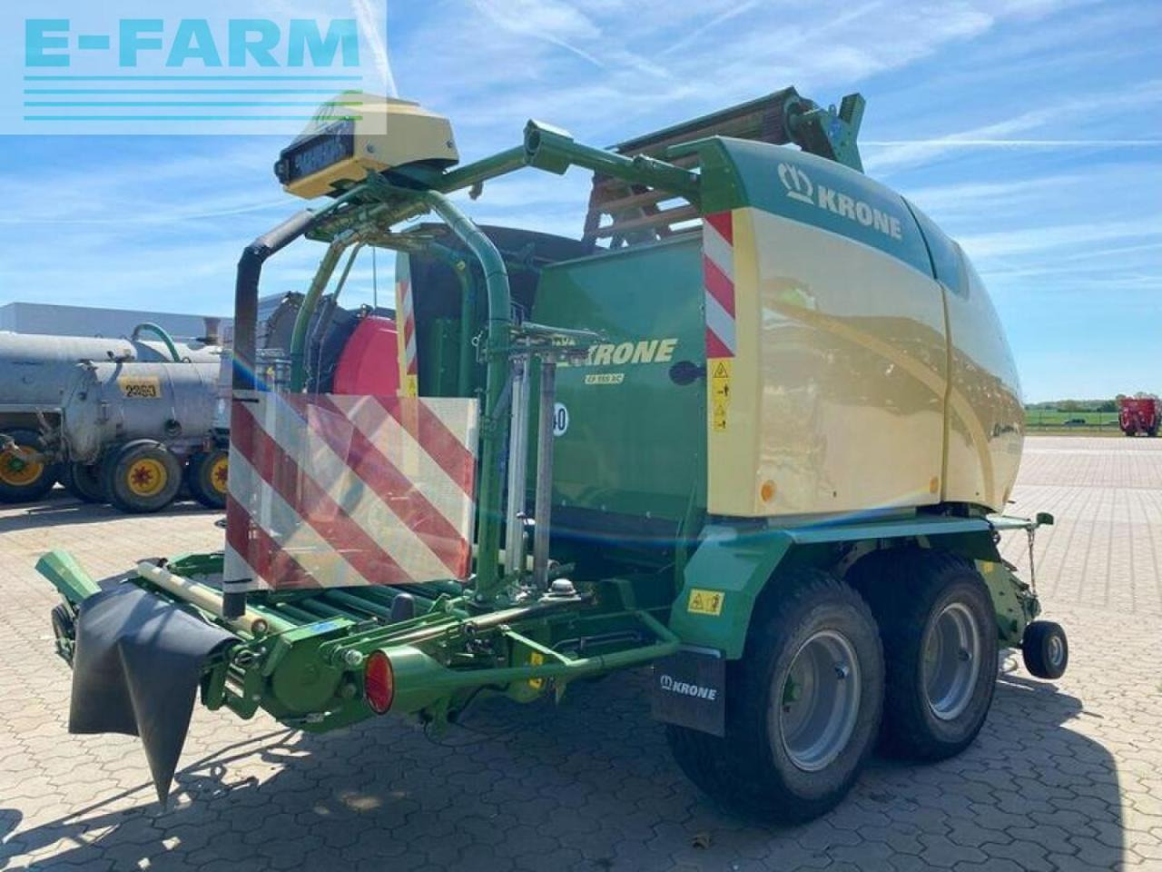 Krone comprima cf 155 presswickelkombi - Сламопреса за квадратни бали: снимка 5 Krone comprima cf 155 presswickelkombi - Сламопреса за квадратни бали: снимка 5
