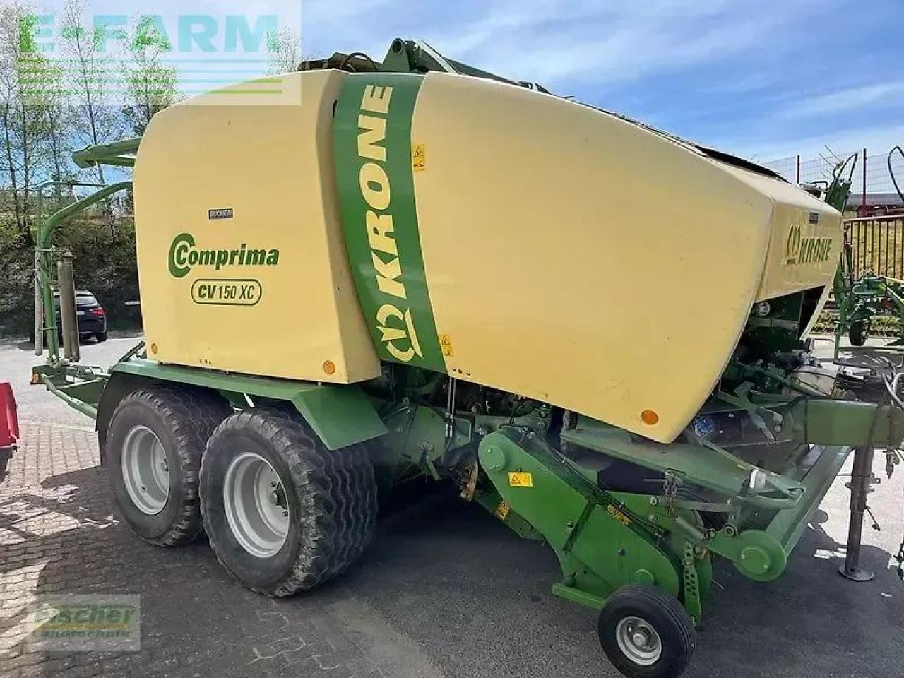 Krone comprima cv 150 xc-17 messer - Сламопреса за квадратни бали: снимка 3 Krone comprima cv 150 xc-17 messer - Сламопреса за квадратни бали: снимка 3
