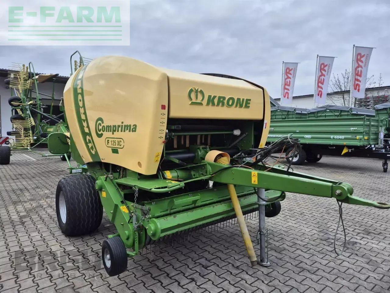 Krone comprima f 125 xc - Сламопреса за квадратни бали: снимка 1 Krone comprima f 125 xc - Сламопреса за квадратни бали: снимка 1