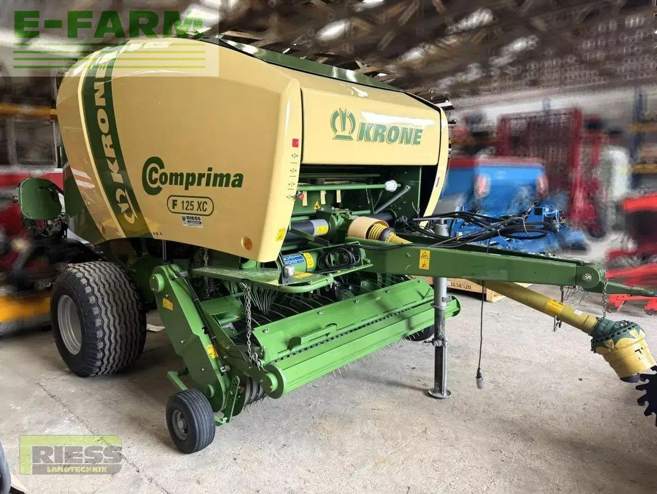 Krone comprima f 125 xc - Сламопреса за квадратни бали: снимка 2 Krone comprima f 125 xc - Сламопреса за квадратни бали: снимка 2