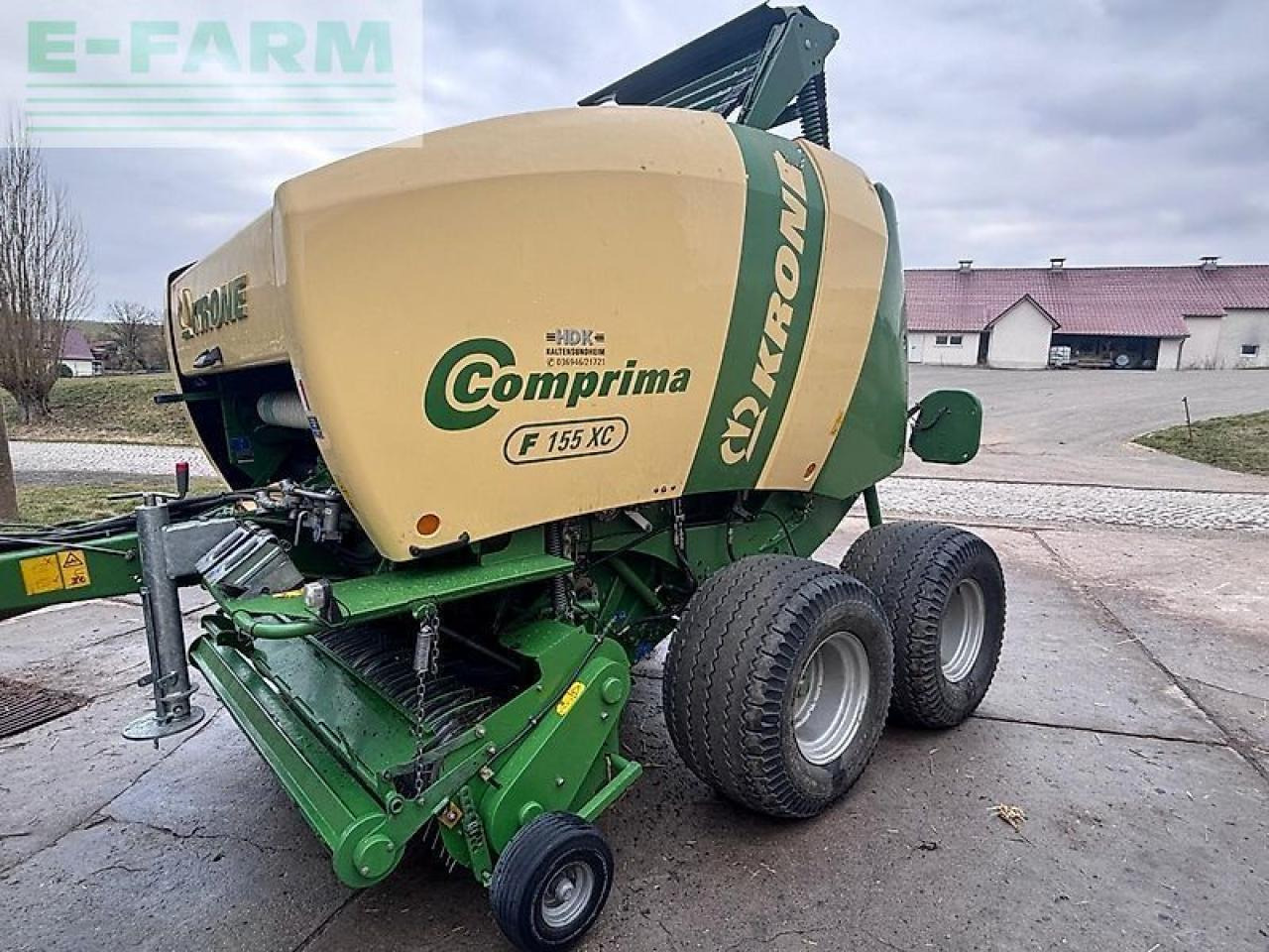 Krone comprima f 155 - Сламопреса за квадратни бали: снимка 1 Krone comprima f 155 - Сламопреса за квадратни бали: снимка 1