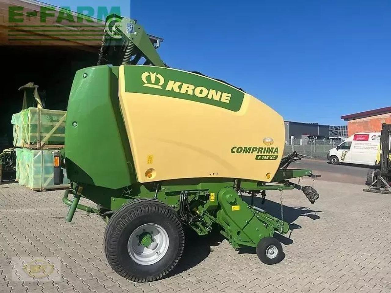Krone comprima f 155 xc - Сламопреса за квадратни бали: снимка 2 Krone comprima f 155 xc - Сламопреса за квадратни бали: снимка 2