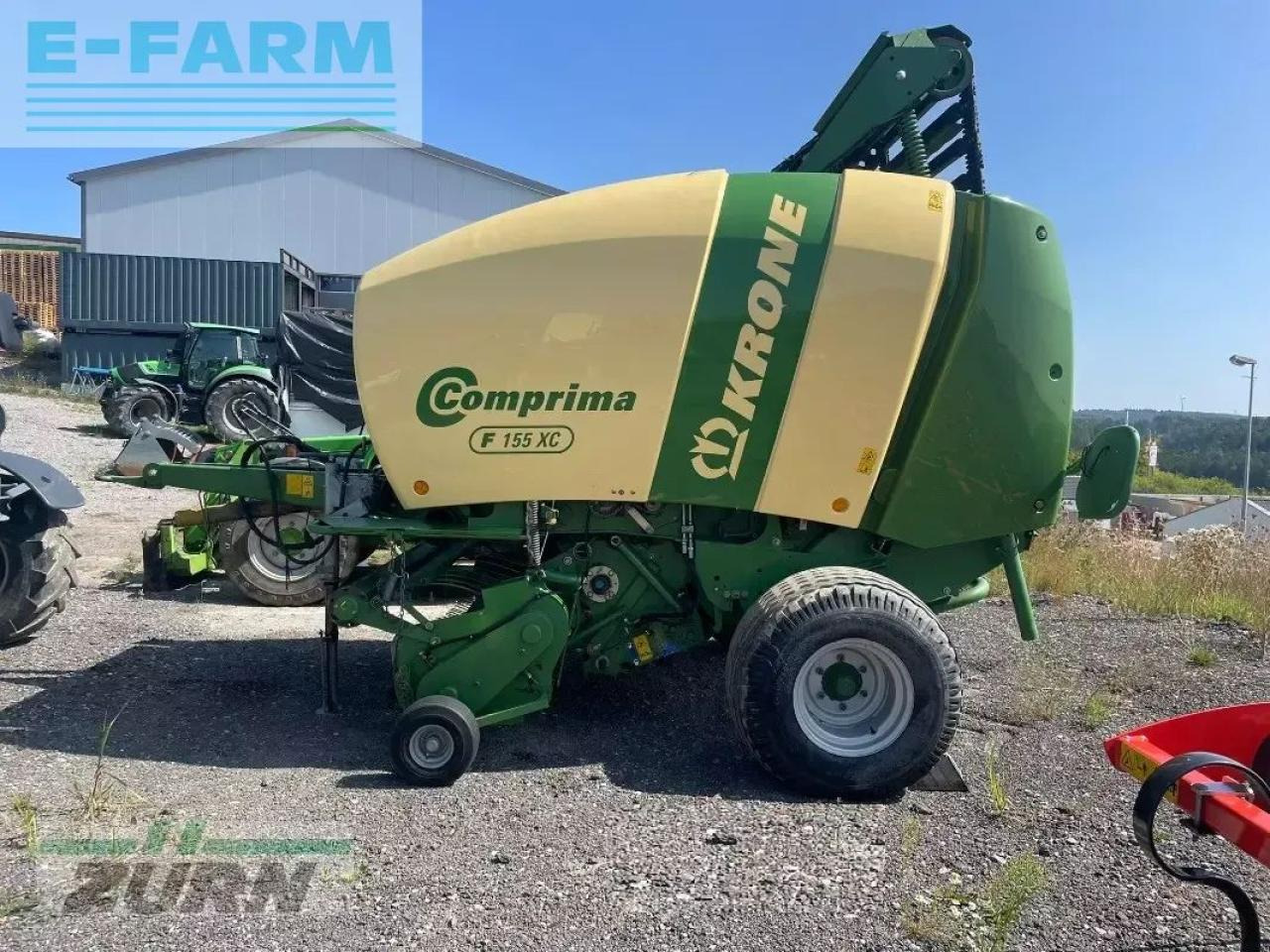 Krone comprima f 155 xc - Сламопреса за квадратни бали: снимка 2 Krone comprima f 155 xc - Сламопреса за квадратни бали: снимка 2