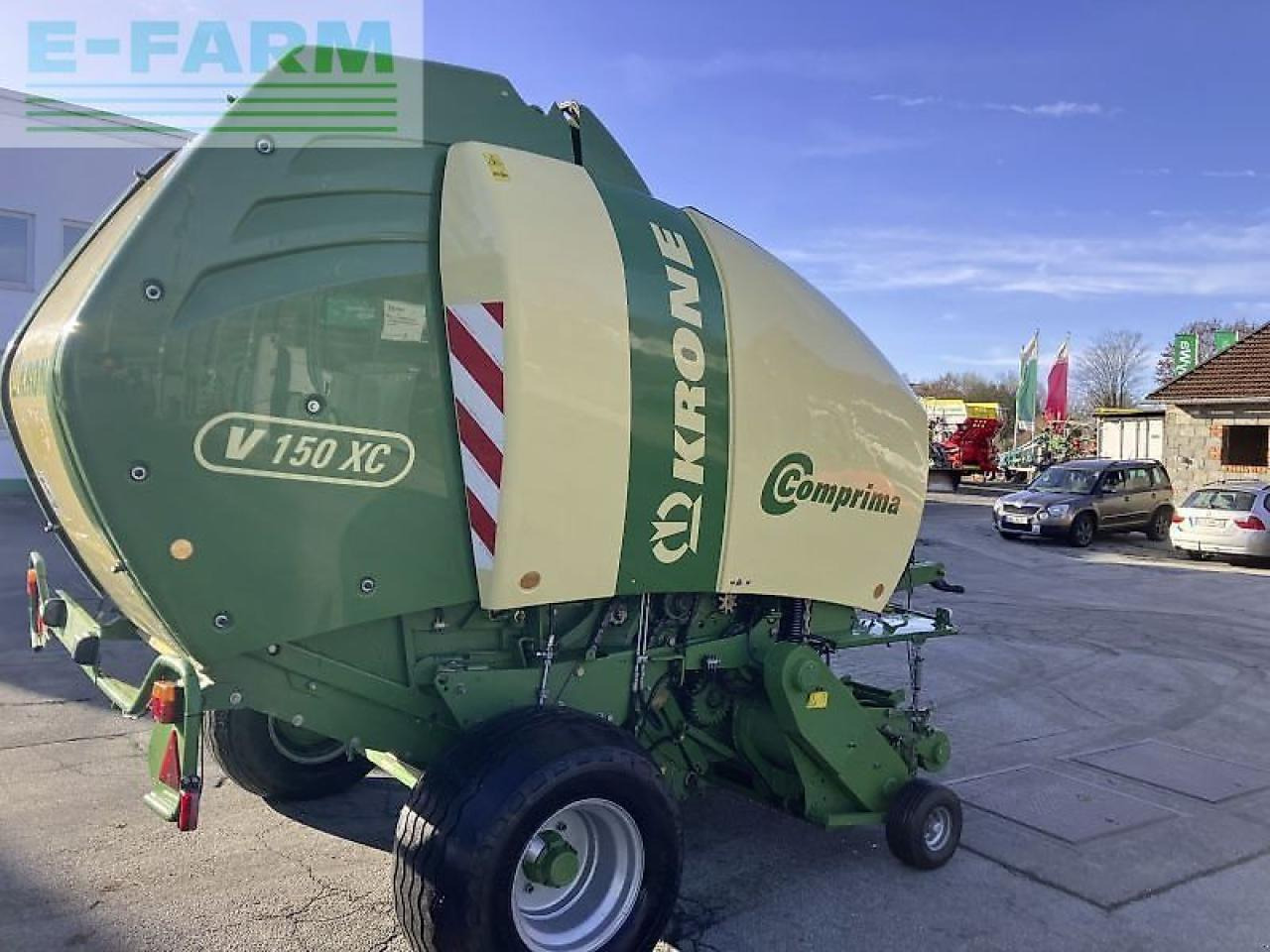 Krone comprima v150 - Сламопреса за квадратни бали: снимка 4 Krone comprima v150 - Сламопреса за квадратни бали: снимка 4
