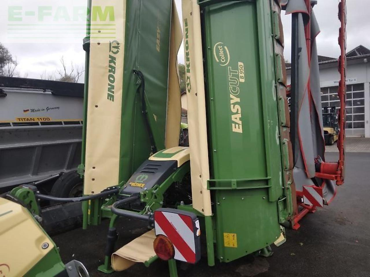 Krone easycut b 950 collect - Косачка: снимка 2 Krone easycut b 950 collect - Косачка: снимка 2