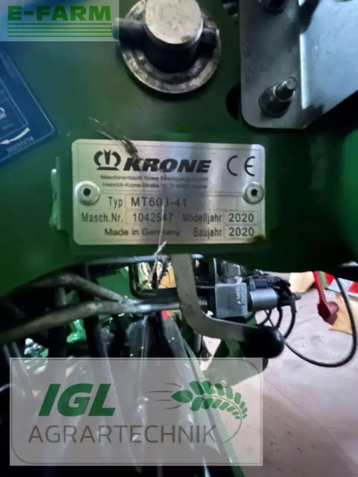 Krone easycut b 950 collect - Косачка: снимка 3 Krone easycut b 950 collect - Косачка: снимка 3