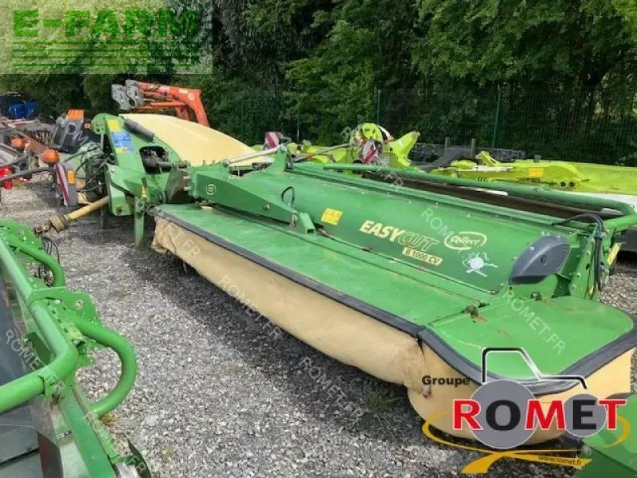 Krone ecb1000 cv coll - Косачка: снимка 1 Krone ecb1000 cv coll - Косачка: снимка 1