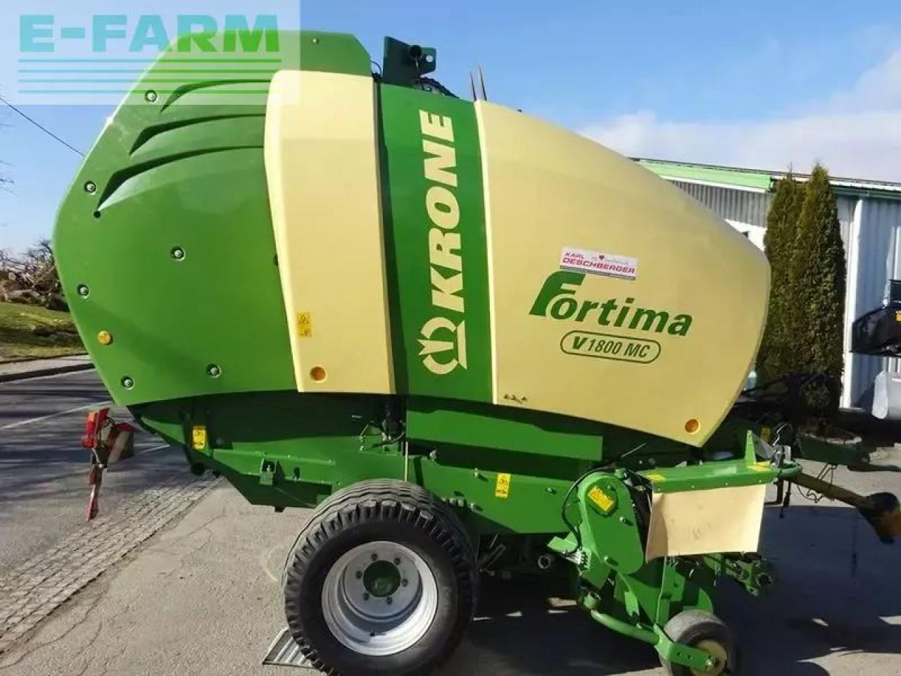 Krone fortima v 1800 mc rundballenpresse - Сламопреса за квадратни бали: снимка 4 Krone fortima v 1800 mc rundballenpresse - Сламопреса за квадратни бали: снимка 4