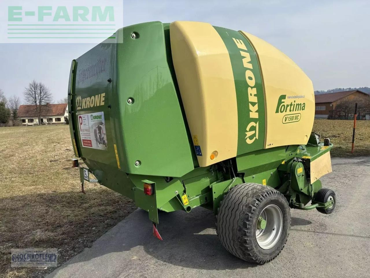 Сламопреса за квадратни бали Krone fortima v1500mc: снимка 6