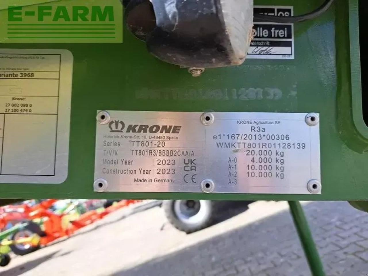 Krone gx 440 - Селскостопанско ремарке самосвал: снимка 5 Krone gx 440 - Селскостопанско ремарке самосвал: снимка 5