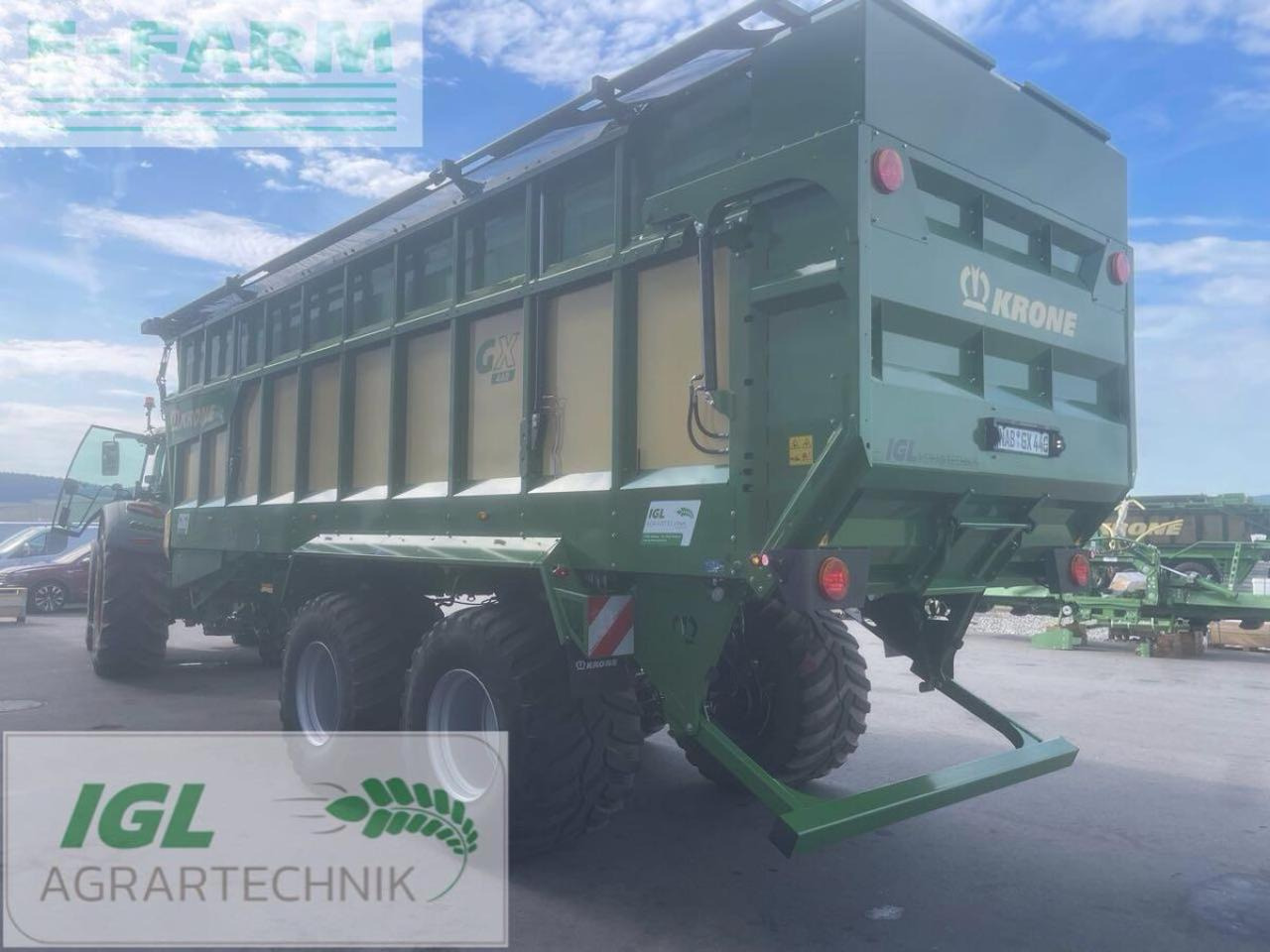 Krone gx 440 (tt801-20) - Селскостопанско ремарке самосвал: снимка 2 Krone gx 440 (tt801-20) - Селскостопанско ремарке самосвал: снимка 2