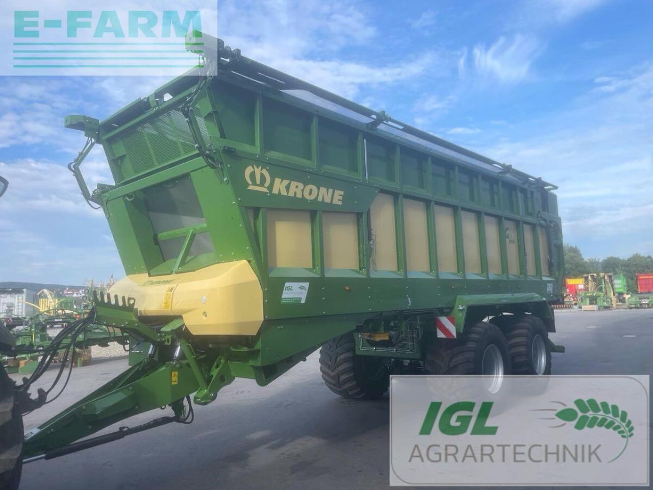 Krone gx 440 (tt801-20) - Селскостопанско ремарке самосвал: снимка 1 Krone gx 440 (tt801-20) - Селскостопанско ремарке самосвал: снимка 1