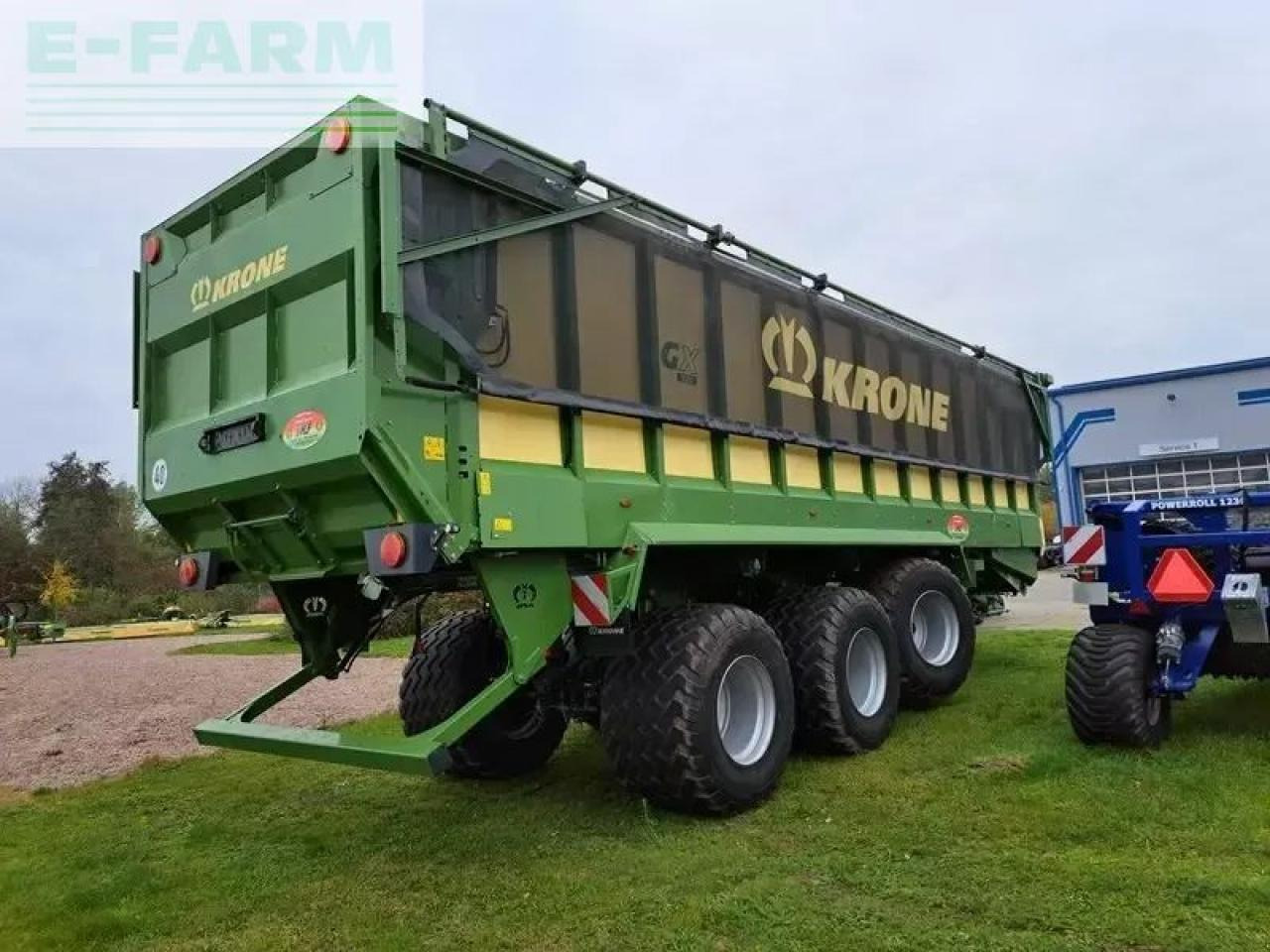 Krone gx 520 - Селскостопанско ремарке самосвал: снимка 4 Krone gx 520 - Селскостопанско ремарке самосвал: снимка 4