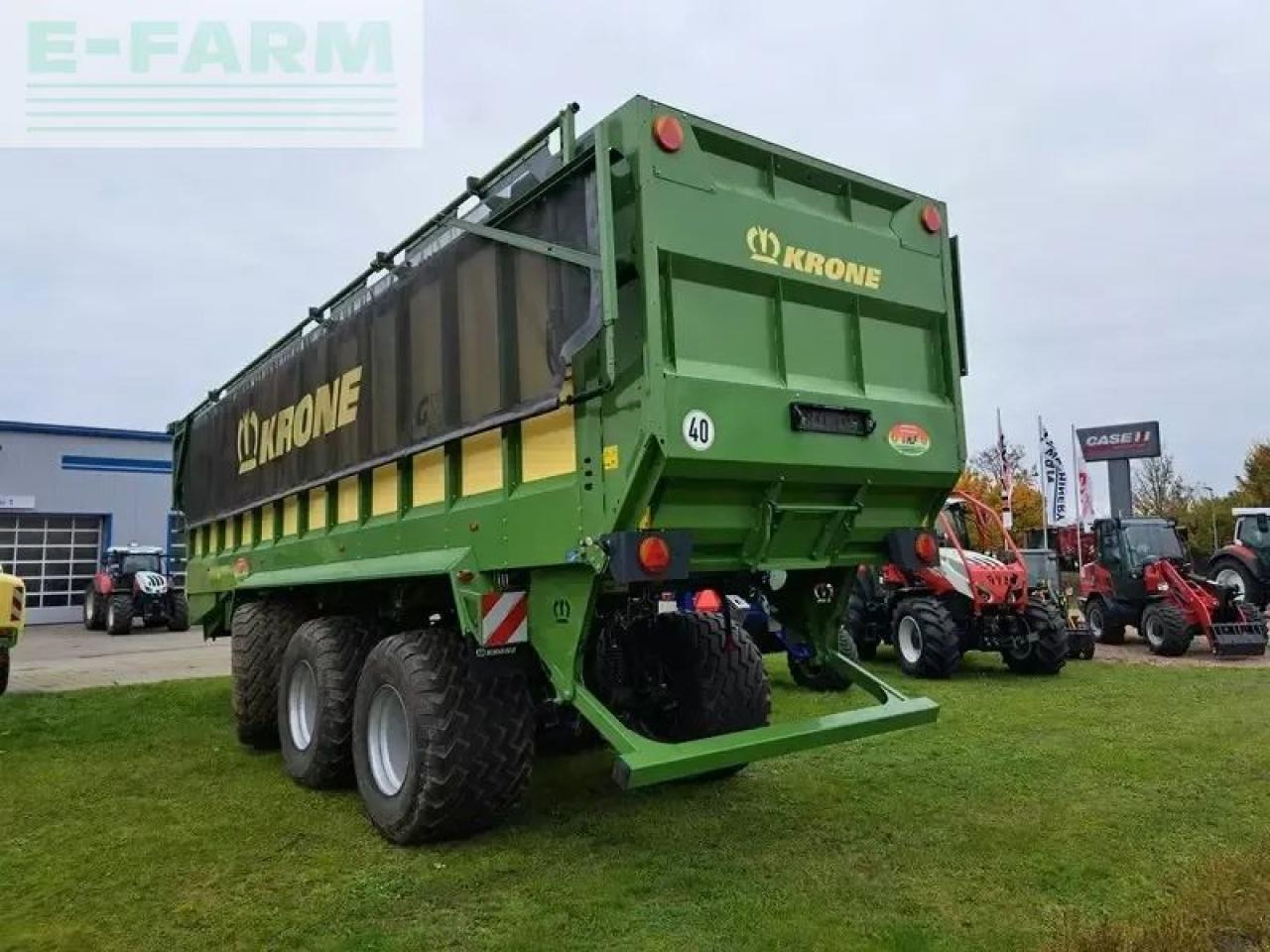 Krone gx 520 - Селскостопанско ремарке самосвал: снимка 3 Krone gx 520 - Селскостопанско ремарке самосвал: снимка 3